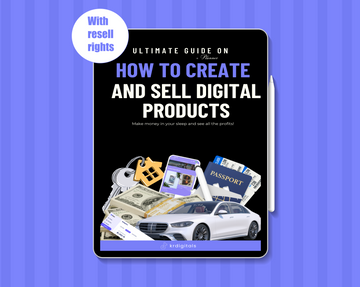 Ultimate Guide plus planner on How to create and sell digital products