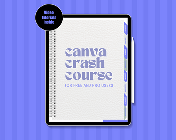 Canva Crash Course E-Book PLR